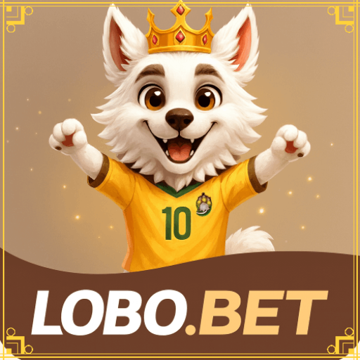 Imagem promocional da LOBOBET mostrando a plataforma e suas vantagens
